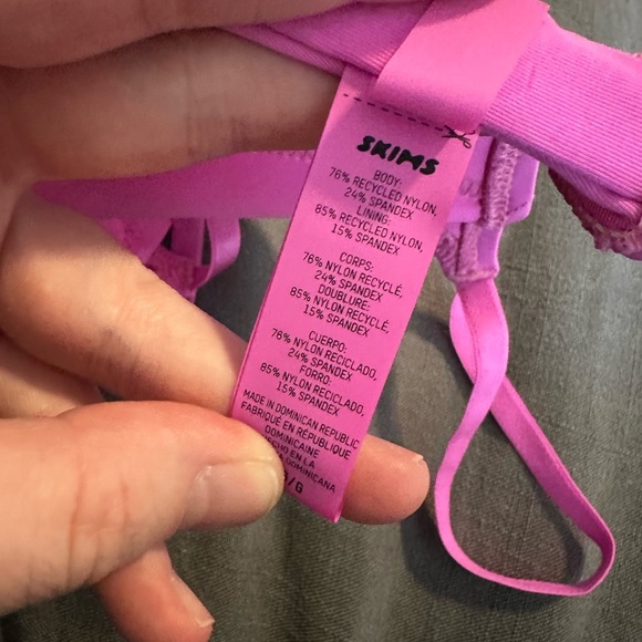 SKIMS Recycled Swim Corset Bikini Top - Picture 4 of 10